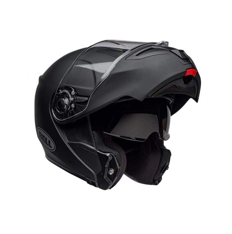 SRT casco modulare nero opaco